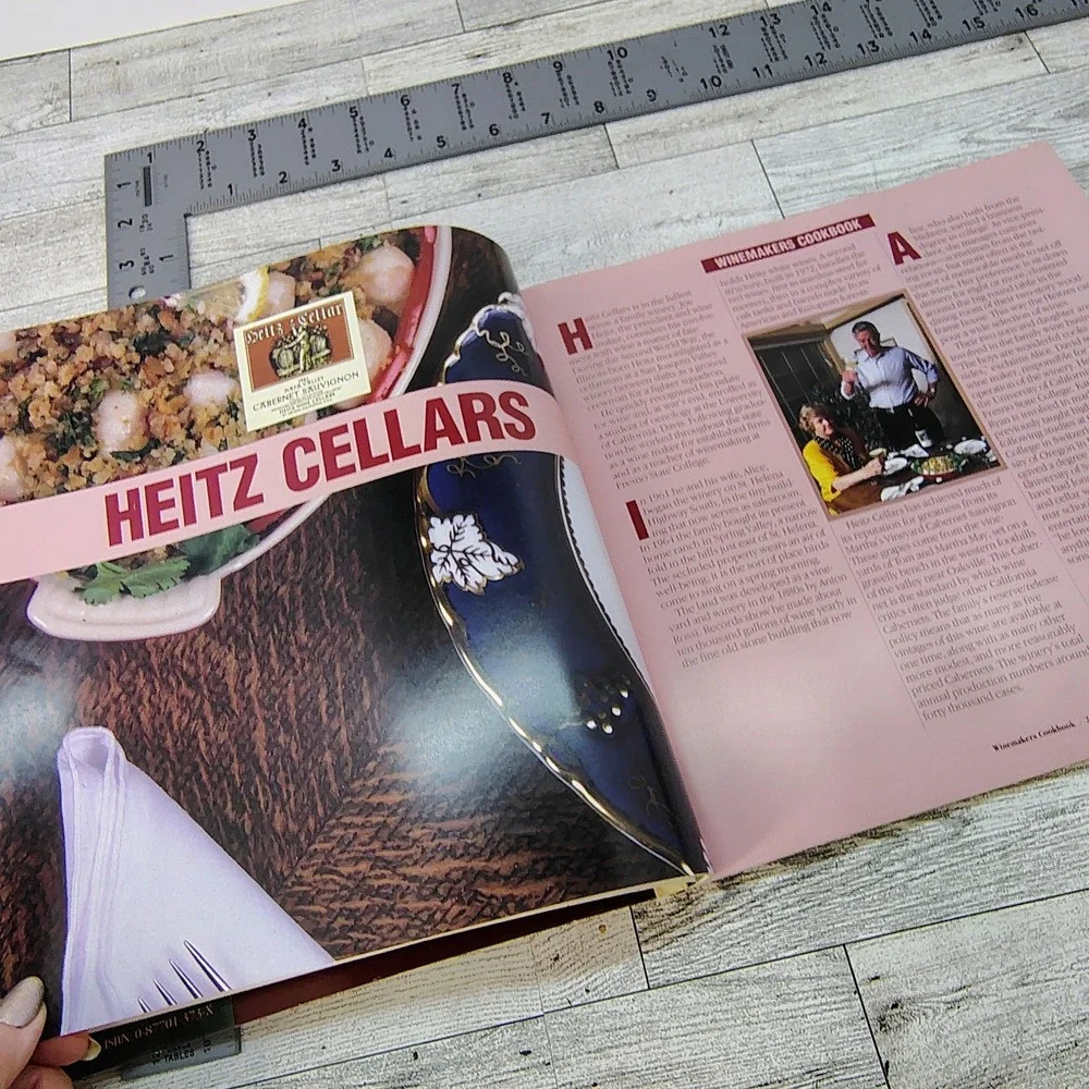 Winemakers Cookbook by Lou Seibert Pappas 1986 - FAIR